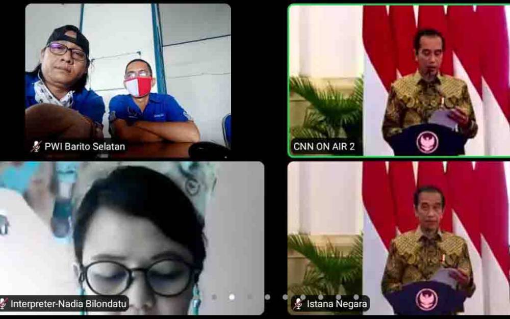 Presiden Jokowi Bantu Ringankan Beban Industri Media
