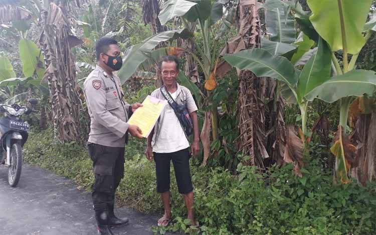 Polsek Seruyan Hilir Tingkatkan Peran Warga Cegah Karhutla