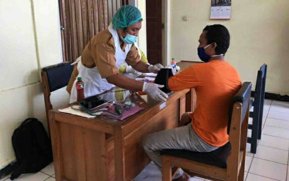 Tim Urkes Polres Kapuas Cek Kesehatan Personel