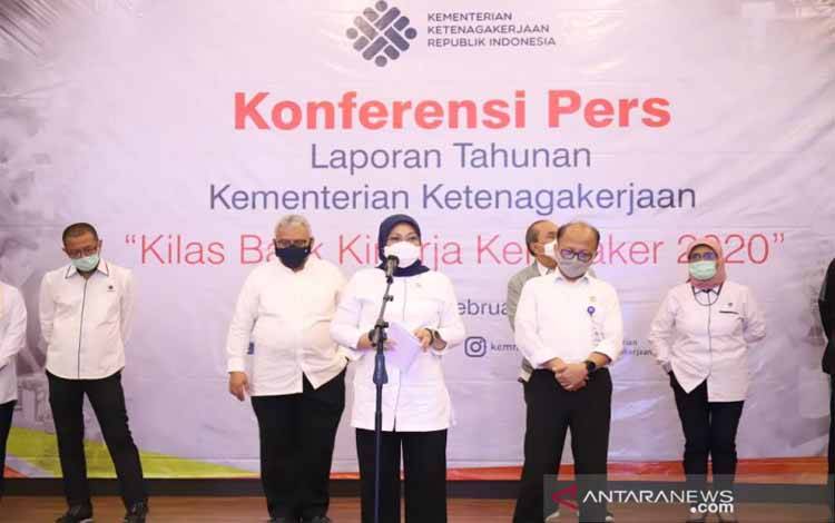 Kemnaker Tingkatkan Kompetensi 901.177 Orang Sepanjang 2020