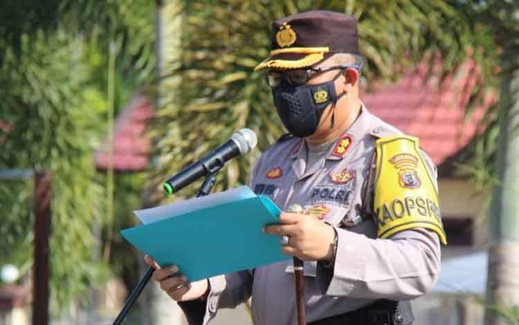 Kapolres Sukamara Imbau Jaga Lingkungan Cegah Karhutla