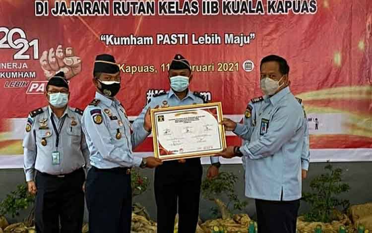 Rutan Kapuas Lakukan Pencanangan Pembangunan Zona Integritas