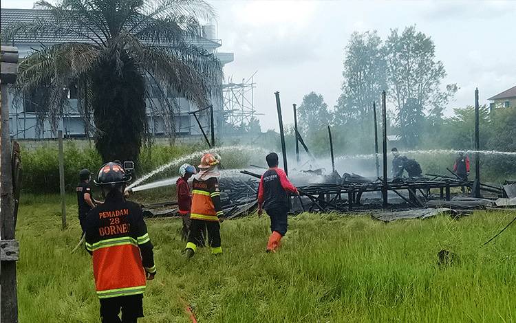 Kebakaran Rumah di Palangka Raya