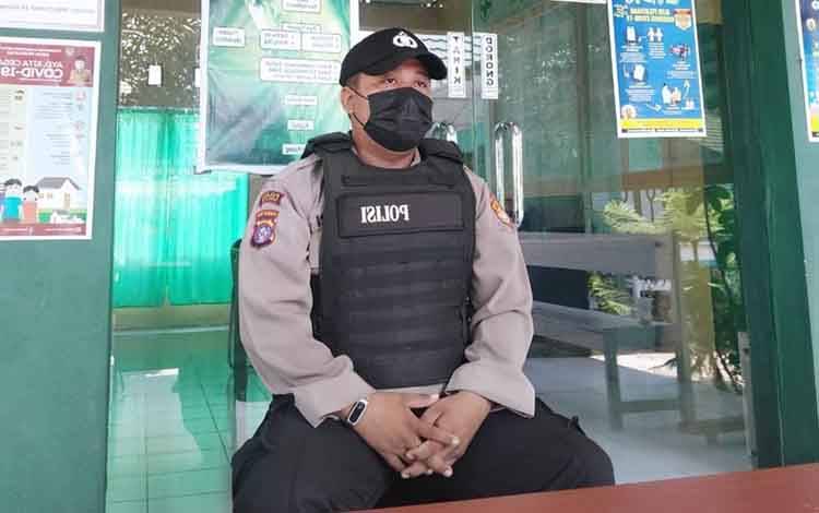 Polsek Seruyan Hilir Lakukan Pengamanan Vaksin Covid-19