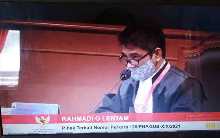 Sidang Putusan Sengketa Pilkada Kalteng di MK Digelar Besok, ini Kata Kuasa Hukum Sugianto- Edy