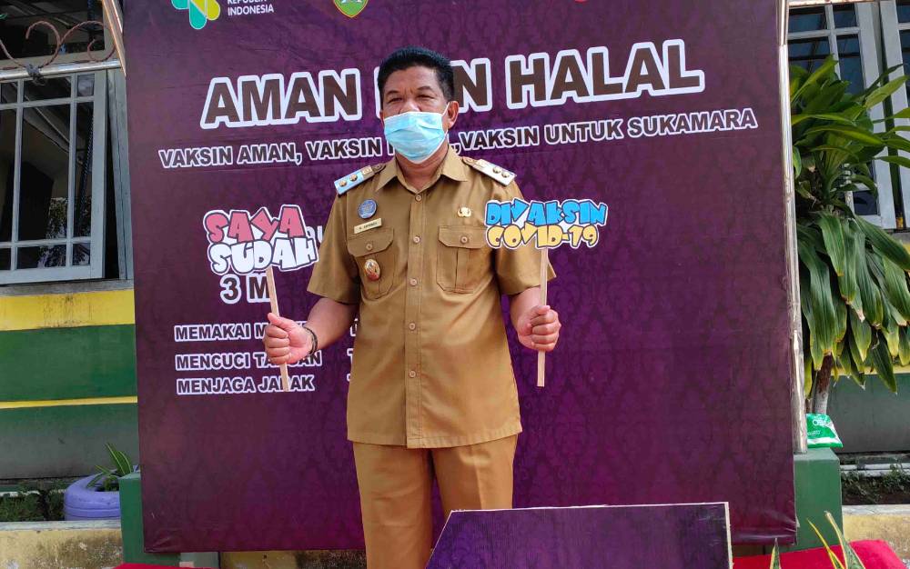 Wakil Bupati Sukamara: Seluruh Nakes Sudah Divaksinasi Covid-19