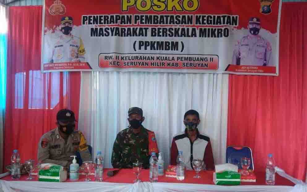 Polsek Seruyan Hilir Terjunkan Bhabinkamtibmas Awasi Kegiatan Masyarakat
