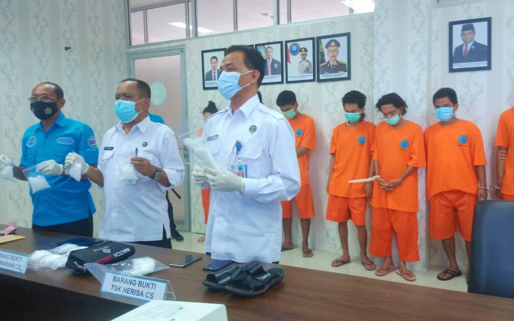 BNNP Kalteng Ungkap Tiga Jaringan Peredaran Narkoba, 1,5 Kilogram Sabu Diamankan