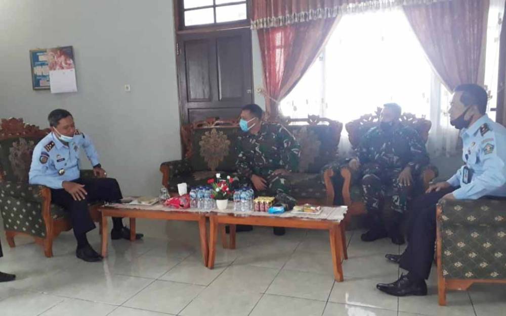 Dandim Palangka Raya Kunjungi Lapas Kelas II A, ini Tujuannya