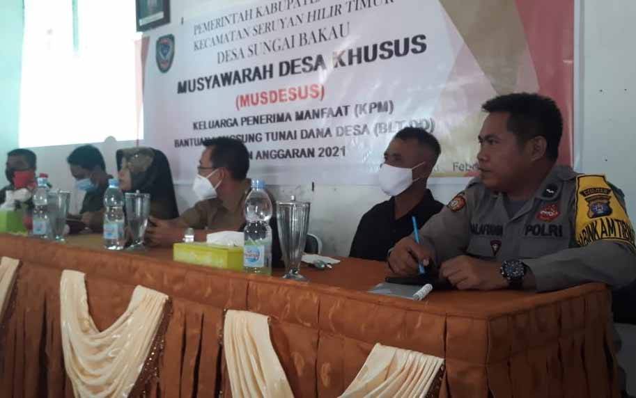 Pemdes Sungai Bakau Gelar Musyawarah Desa Khusus, Ini yang Dibahas