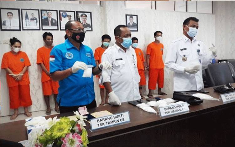 1,5 Kg Sabu yang Diamankan BNN Kalteng Berasal dari 3 Kelompok ini