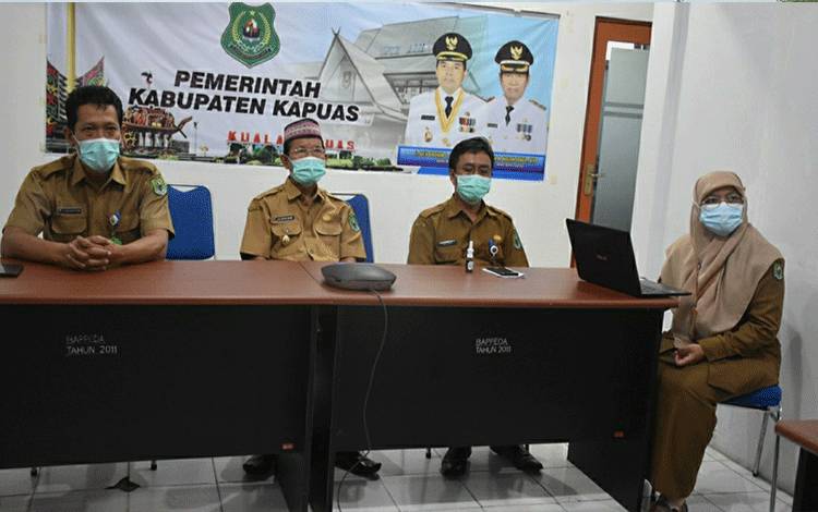 Dinkes Kapuas Data Petugas Layanan Publik untuk Vaksinasi Tahap Dua
