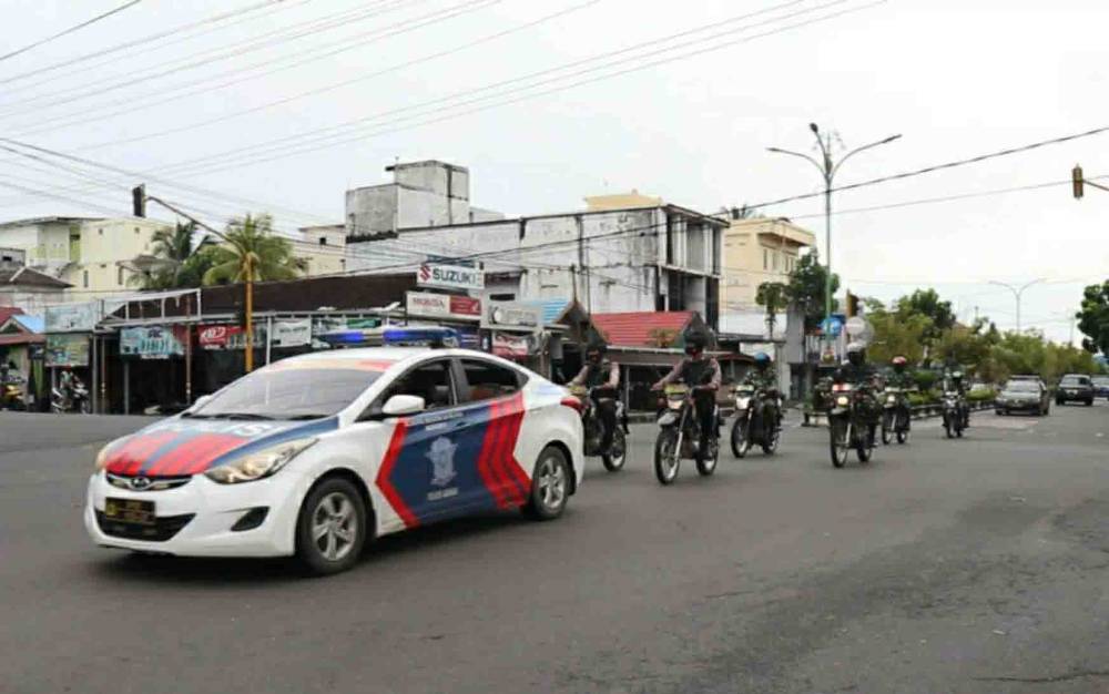 Polres Kapuas Gelar Apel dan Patroli Skala Besar, Ini Tujuannya