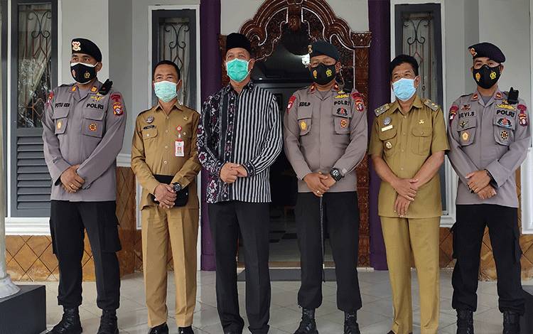 Batalyon B Pelopor Lakukan Kuker ke Sukamara