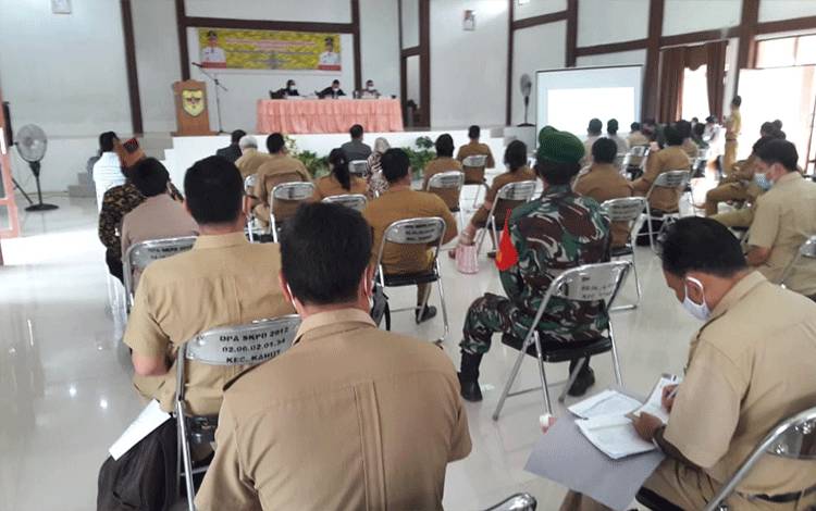 Danramil 1016-08 Tumbang Miri Hadiri Musrenbang Tingkat Kecamatan