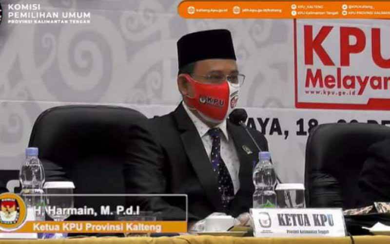 KPU Kalteng Segera Tetapkan Calon Pasangan Cagub - Cawagub Terpilih
