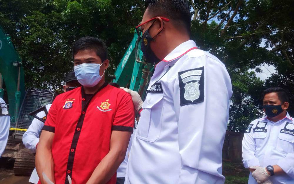 Satu Pelaku Ilegal Mining di Kapuas Miliki Senjata Api