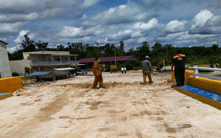Pembangunan Jembatan Sei Pihan Rampung