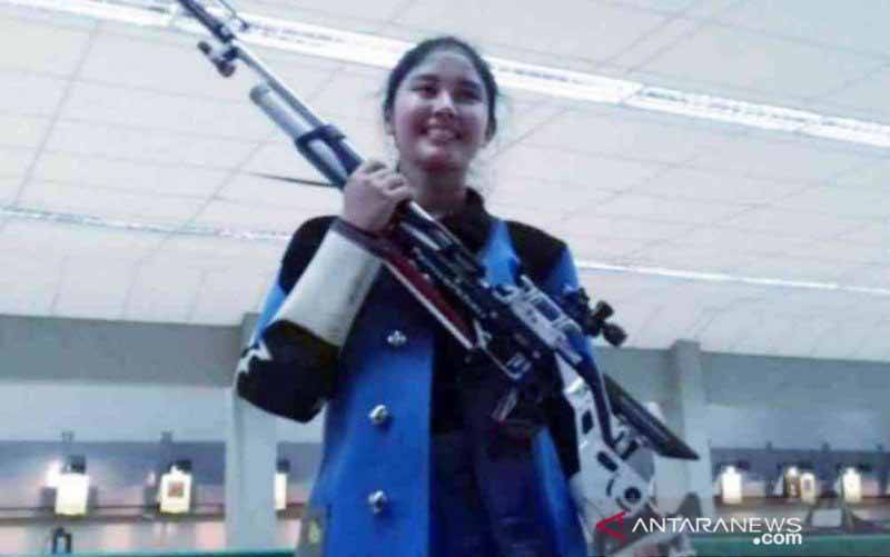 Vidya Rafika Satu-satunya Atlet Menembak Wakil Indonesia di Olimpiade Tokyo