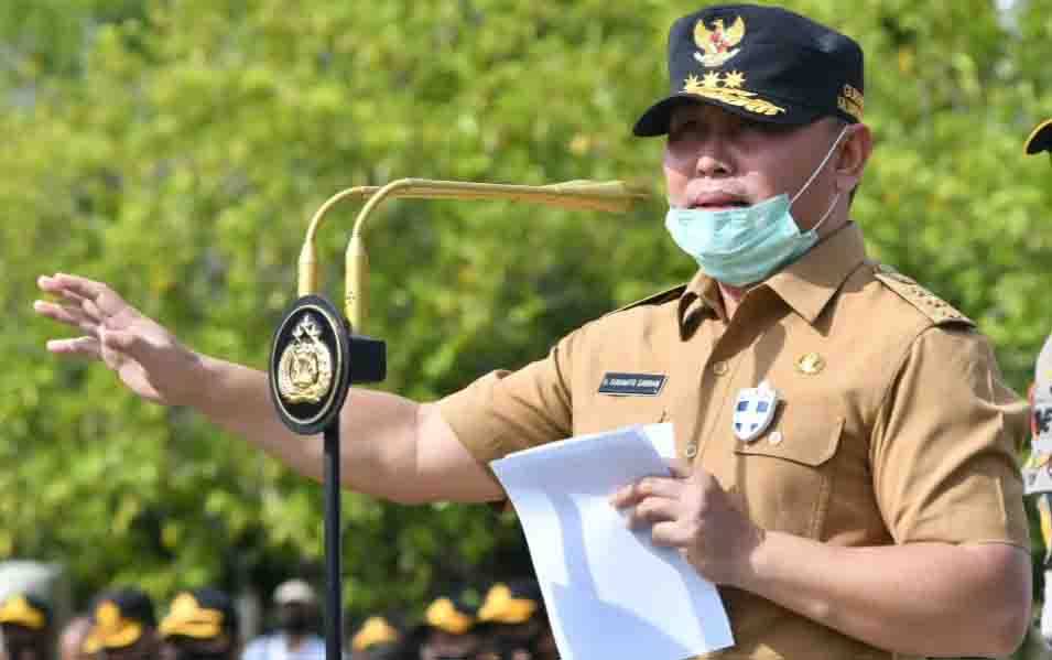 Pemprov Kalteng Imbau Pemda Tetap Sosialisasikan Prokes Covid-19 Secara Masif