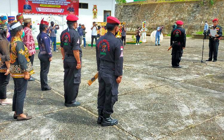Hadiri Pengukuhan Komandan Brigade Batamad, Ini Kata Bupati Murung Raya