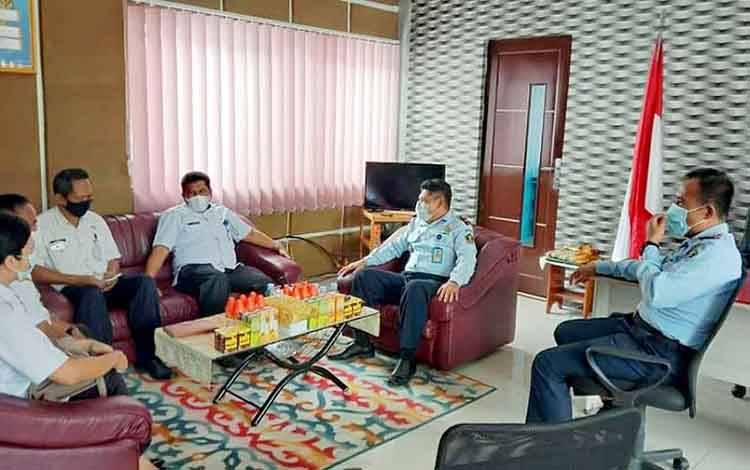M Mastur Bersama UPT BLK Lapas Muara Teweh Bahas Kerja Sama Tingkatkan SDM