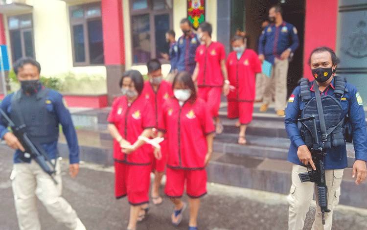 Polda Kalteng Tangkap 3 Kurir Narkoba di Sampit, Dua Di Antaranya Perempuan