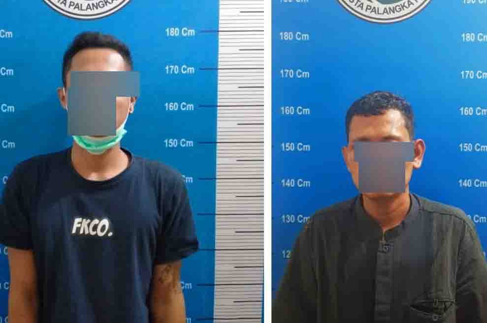 Polisi Bekuk 2 Kurir Sabu Disebuah Barak di Palangka Raya