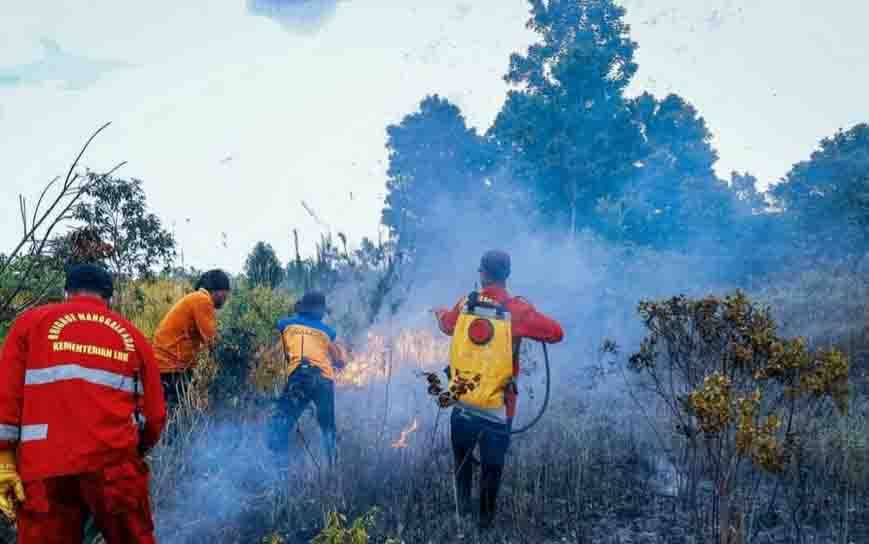 Mulai Ada Peningkatan Karhutla di Kobar
