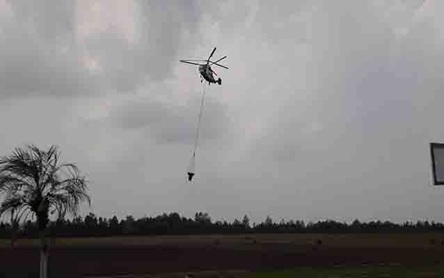 Antisipasi Karhutla, BPBD Kobar akan Datangkan Helikopter Water Bombing