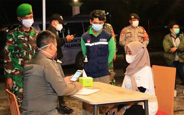 Denda Pelanggar Protokol Kesehatan di Palangka Raya Capai Rp 387 Juta
