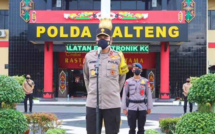 Wakapolda Kalteng Pimpin Apel Sekaligus Pamit Undur Diri