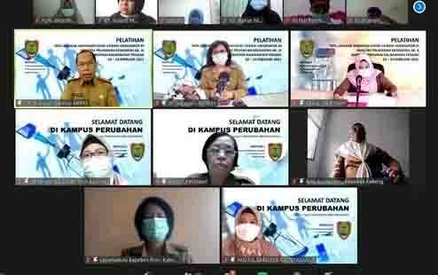Berikut Pedoman Pelatihan Vaksinator Dinas Kesehatan Kalteng