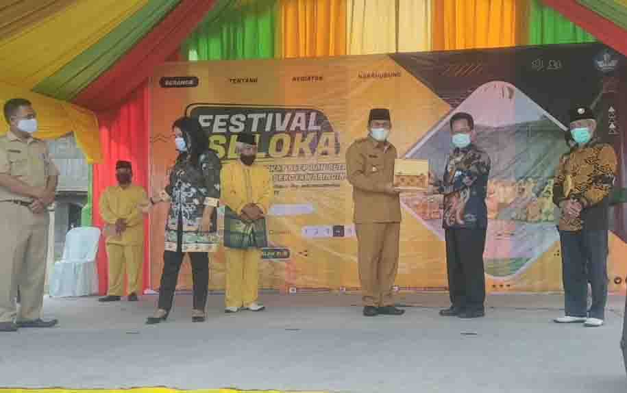 Wabup Kobar: Festival Seloka Sebagai Upaya Melestatikan Budaya Kobar