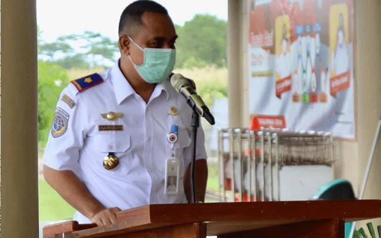 Bandara Kuala Pembuang Siap Bersinergi Tekan Penularan Covid-19