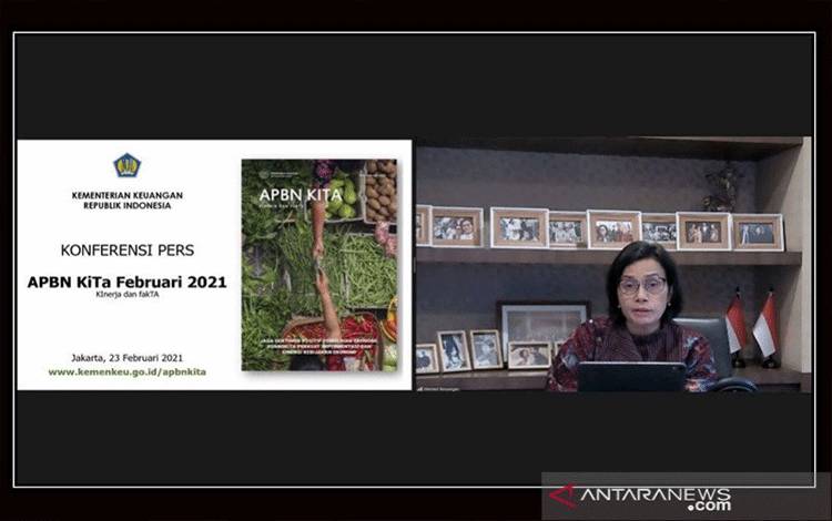 Sri Mulyani Sebut Defisit APBN Januari 2021 Capai Rp45,7 Triliun