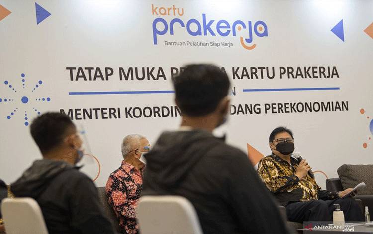 Airlangga Sebut Layanan Digital Kartu Prakerja Jadi Reformasi Inovasi