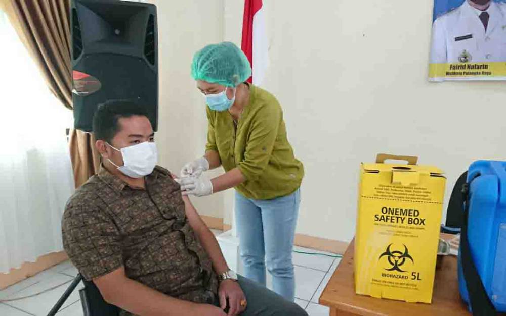 Dinkes Kalteng Optimis Vaksinasi Dosis Kedua Nakes Tuntas Februari 2021