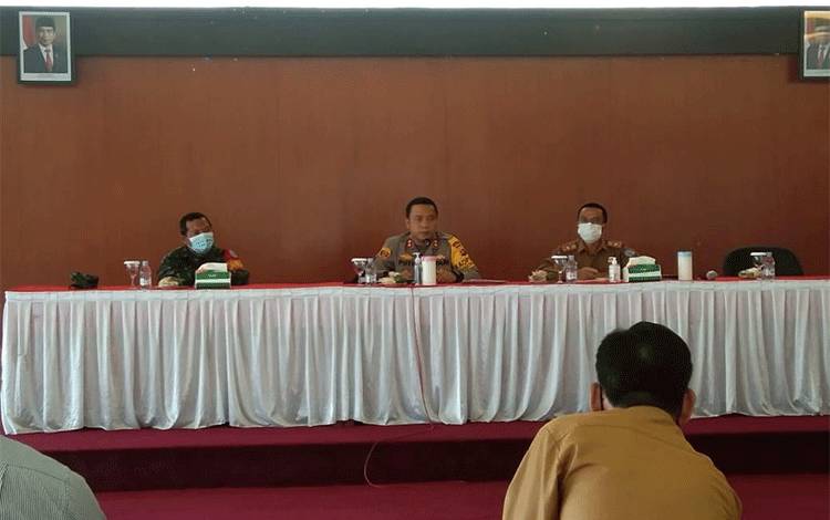 Pemkab Murung Raya Gelar Rakor Pengendalian Covid -19