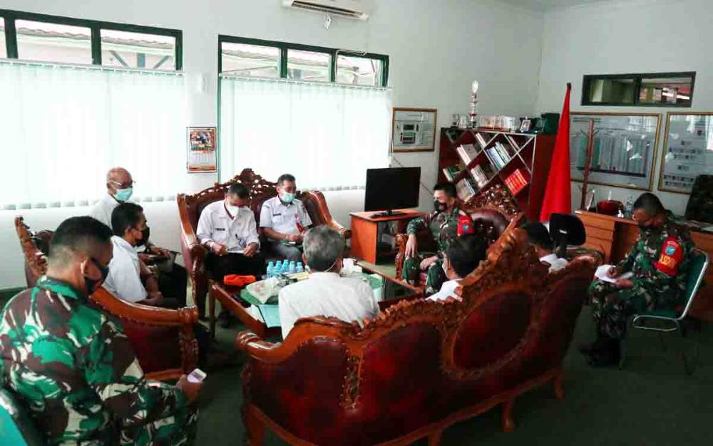 Wujudkan Ketahanan Pangan, Dinas Pertanian Barito Utara Kunjungi Kodim 1013 Muara Teweh