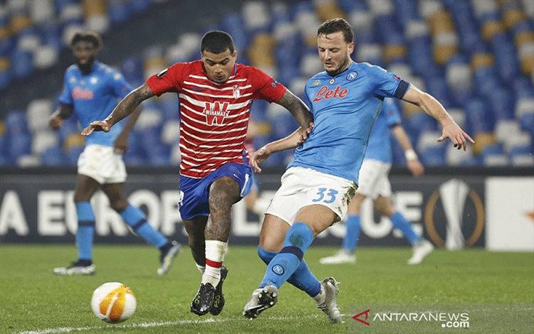 Napoli Gagal Balikkan Agregat Meski Menangi Leg Kedua Kontra Granada
