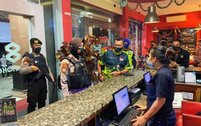 Ditsamapta Polda Kalteng Sisir Tempat Hiburan Malam