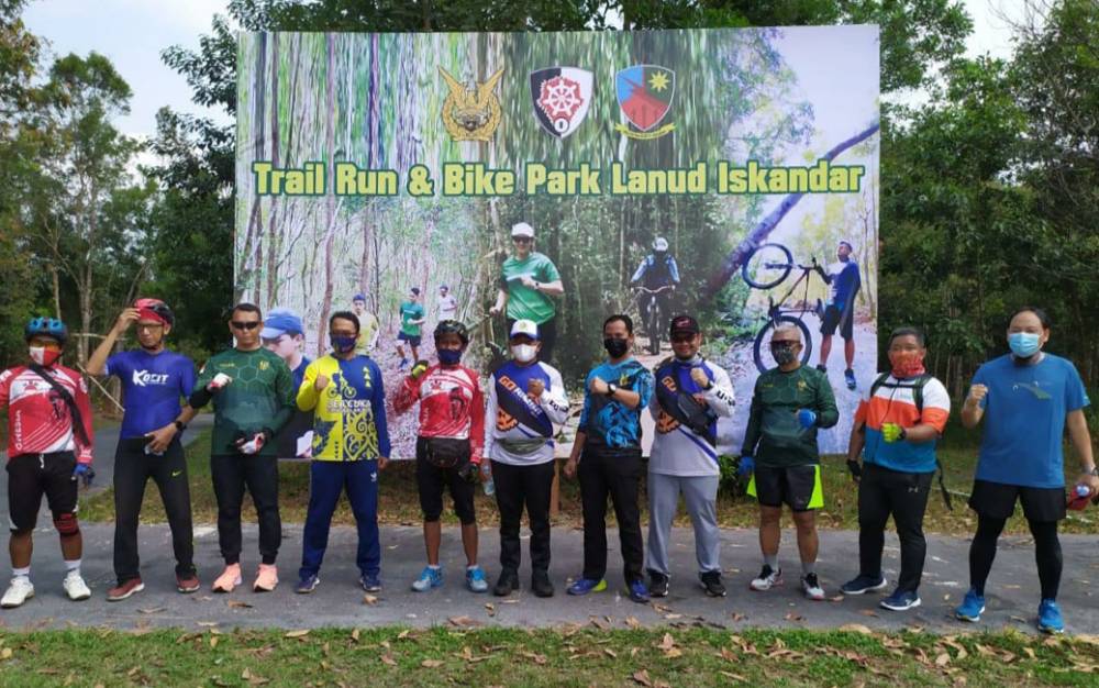 Lanud Iskandar Pangkalan Bun Buka Jalur Sepeda di Hutan Auri, ini Manfaatnya