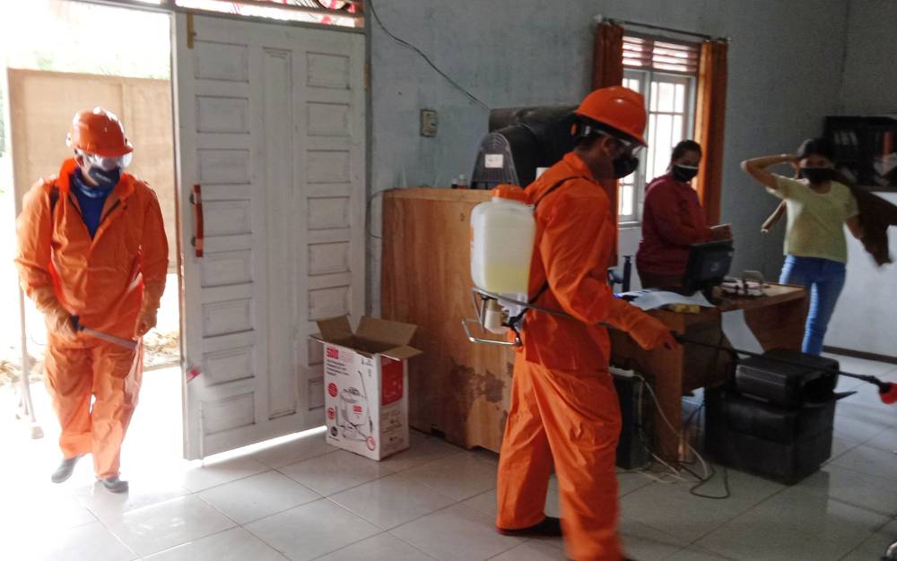 Sekdes Positif Covid-19, Pelayanan Kantor Desa Jaar Barito Timur Tutup Sementara