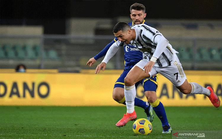 Juventus Gagal Bawa Pulang 3 Poin dari Kandang Verona
