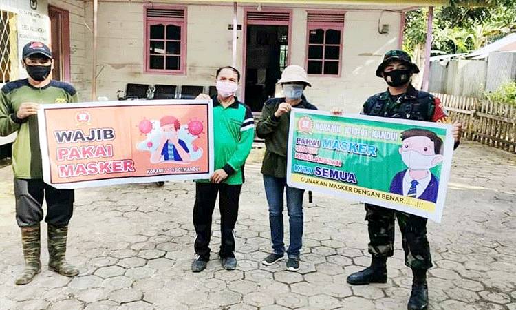 Koramil 1013-01/Kandui Siap Jadi Motivator PPKM Berskala Mikro