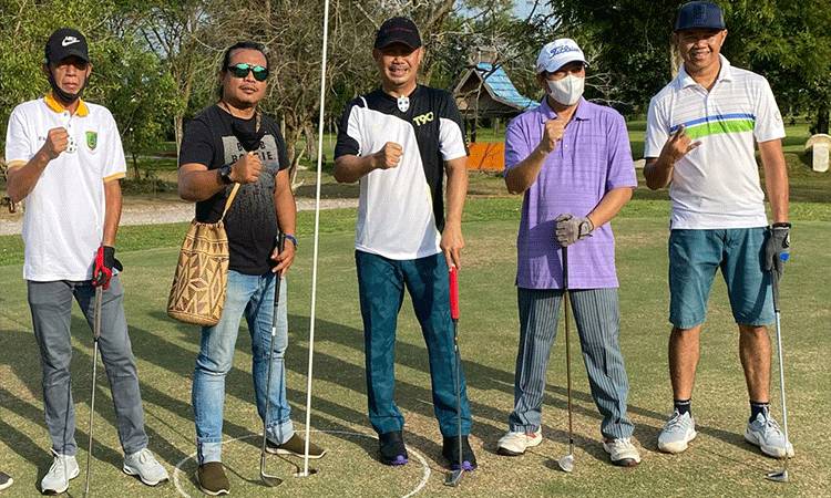Ketua KONI Kalteng Dukung SIWO PWI Asah Kemampuan Atlet Termasuk Golf