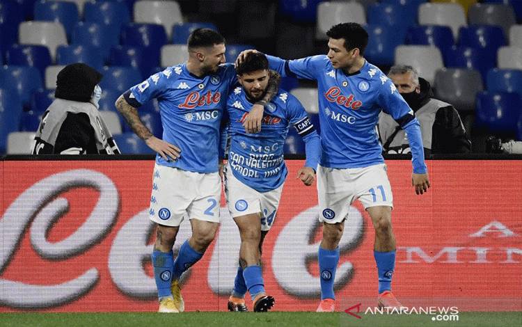 Napoli Kembali ke Jalur Kemenangan Usai Menang 2-0 atas Benevento