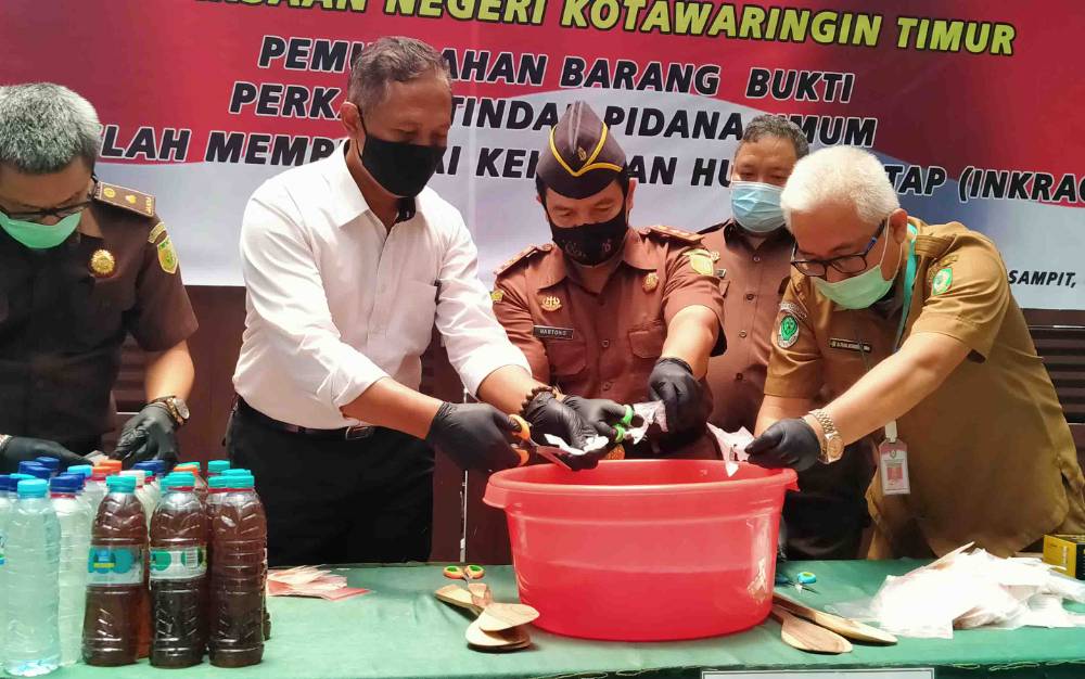6 Bulan Peredaran Sabu di Kotim yang Berhasil Diungkap Capai 1,747 Kg
