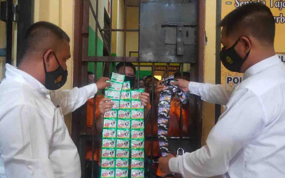 Polres Seruyan Rutin Suplai Kebutuhan Tahanan